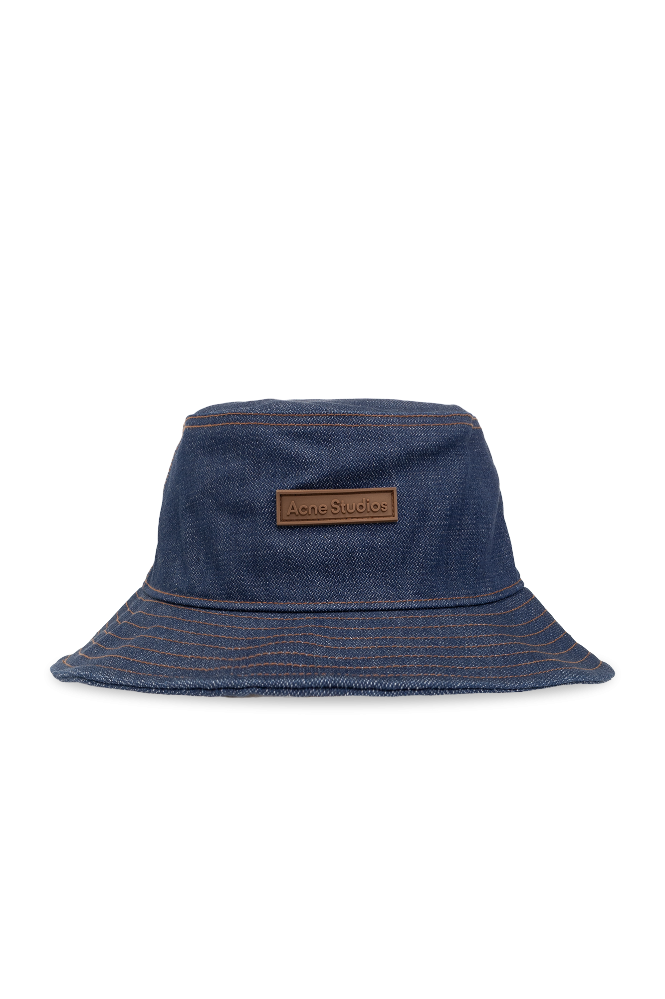 Navy blue Denim bucket hat Acne Studios - Vitkac Canada